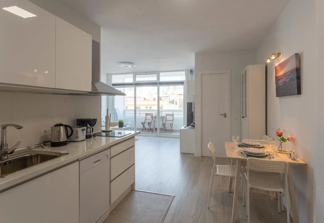Apartamento Con Terraza Y Piscina En Las Canteras Las Palmas de Gran Canaria