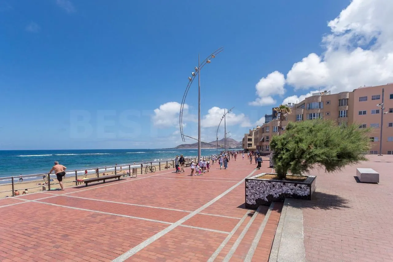 Apartamento Con Terraza Y Piscina En Las Canteras Las Palmas de Gran Canaria Apartment