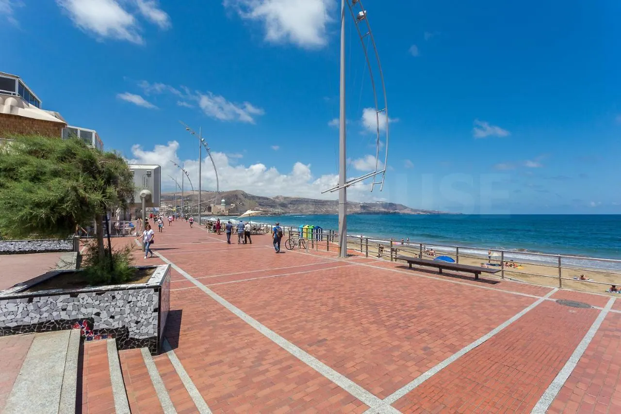 Apartament Apartamento Con Terraza Y Piscina En Las Canteras Las Palmas de Gran Canaria Hiszpania
