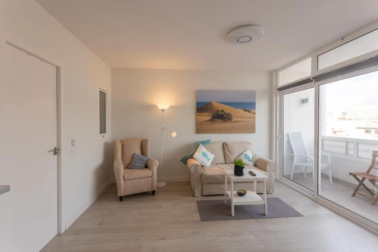 Apartamento Con Terraza Y Piscina En Las Canteras Las Palmas de Gran Canaria